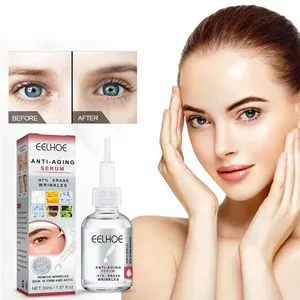 100% puro ácido hialurônico do rosto do cuidado da pele, soro hidratante clareador da pele anti-envelhecimento