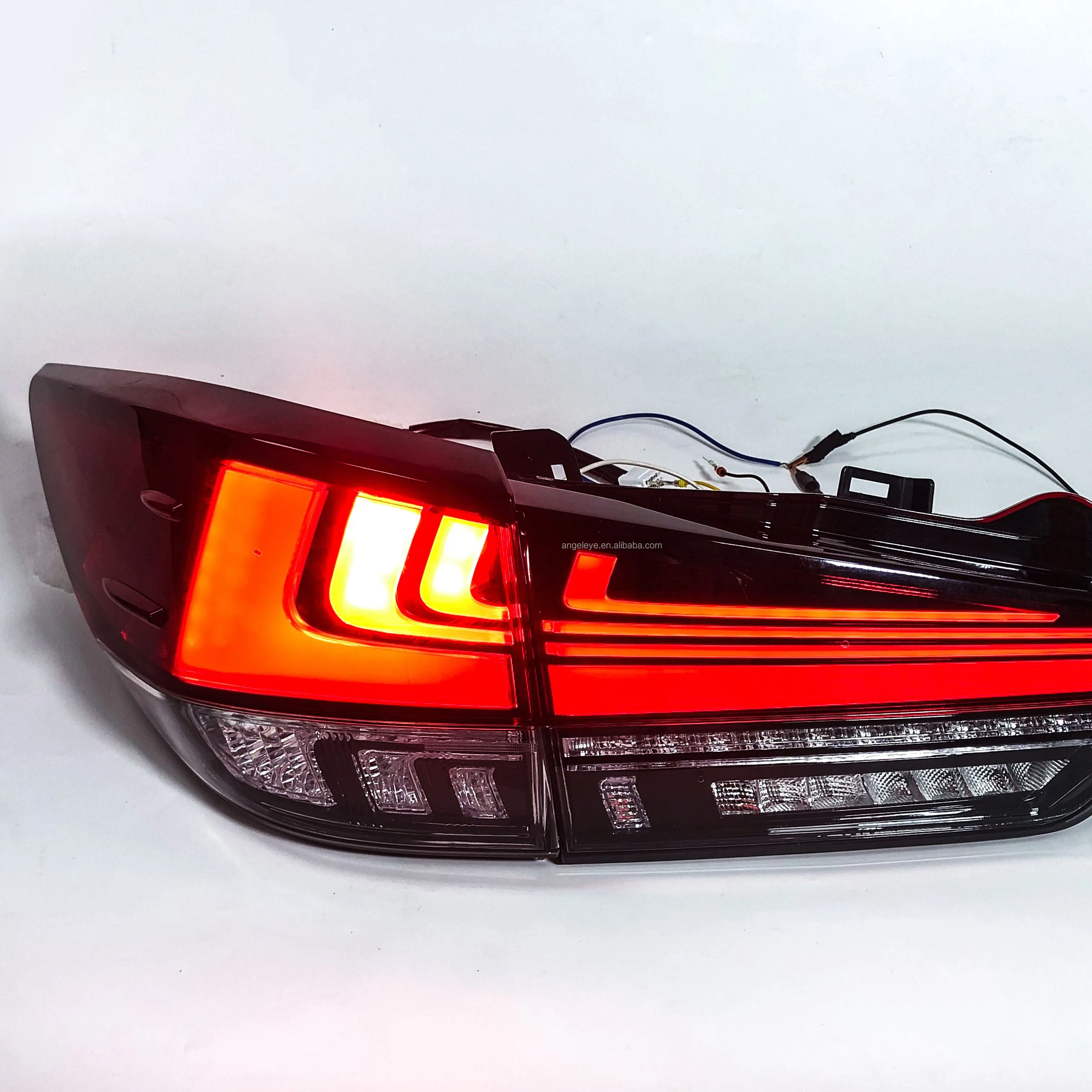 Atualização Completa LED lanterna traseira traseira Para Lexus RX RX270 RX300 RX350 RX450 2016 + luz traseira plug and play montagem Luz traseira
