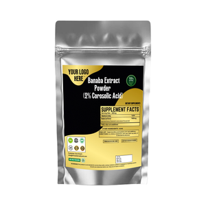 Poudre d'extrait de Banaba 2% acide corosolique extrait de feuille de Banaba de haute qualité poudre d'acide corosolique directement des fournisseurs indiens - Product Image 1