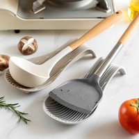 Accessoires de cuisine, support pour ustensiles de cuisine antidérapant résistant à la chaleur, repose-cuillère en silicone