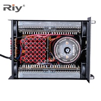 Amplificateur de son AC professionnel MT-8000 à 4 canaux, 1500W, boîtier en aluminium, impédance 8 ohms, commande par bouton, design portable, son surround