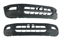 Penutup Bumper Depan Bertekstur 4X4 untuk Toyota Rav4 1998 1999 2000 dengan Lubang Sensor Bantuan Parkir Pelindung Bumper