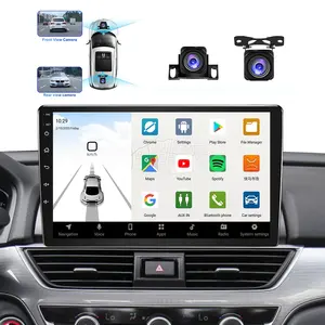 Jmance 10 Zoll Dashboard Android 11 Ram 4GB Rom 64GB 4G Android Auto Carplay GPS Navigator 2 Din Autoradio Video