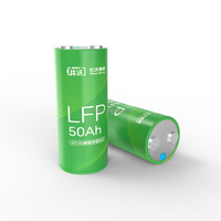 Sel Baterai Silinder LiFePO4 50Ah 3.2V Isi Ulang 160Wh Stabil Tahan Lama untuk Rumah ESS Stasiun Basis Telekomunikasi Skuter Mobilitas