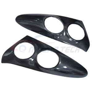 Bordure décorative de lampe en fibre de carbone pour Mercedes-Benz <span class=keywords><strong>Smart</strong></span> <span class=keywords><strong>Roadster</strong></span> 2003-2010 - Product Image 5