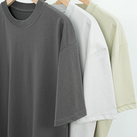 T-shirt basique pour homme en coton 100% à manches courtes, uni, décontracté, à porter tous les jours, col rond