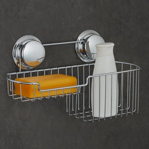Montaggio a parete vasca da bagno shampoo sapone supporto <span class=keywords><strong>doccia</strong></span> caddy mensola angolo bagno <span class=keywords><strong>doccia</strong></span> basket - Product Image 1