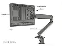 PC industriel embarqué 9-36V à large plage de tension, double LAN D4, GPIO, 4xUSB, 2xCOM, écran tactile HD, pour automatisation industrielle, en stock