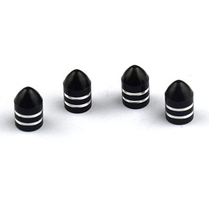 Tapa de válvula de aleación de aluminio para neumáticos sin cámara, cubierta antipolvo de acero inoxidable estándar americano para coche, 7 colores disponibles - Product Image 3
