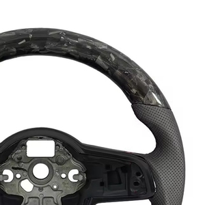 Volant en fibre de carbone pour <span class=keywords><strong>Volkswagen</strong></span> VW <span class=keywords><strong>Golf</strong></span> MK7 7.5 GTI GTD <span class=keywords><strong>GTE</strong></span> R 2013-2020 Volant Polo GTI Tiguan Passat DSG - Product Image 4