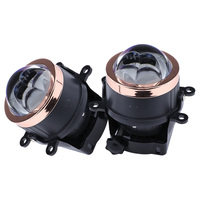 Projecteur antibrouillard universel Bi LED 3,0 pouces 6500K 4300K 3000K 3 couleurs Deux feux antibrouillard LED laser pour accessoires de voiture