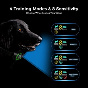 2025 fábrica profesional al por mayor Shock Bark Collar IP67 impermeable Anti ladridos Collar para todos los perros - Product Image 5