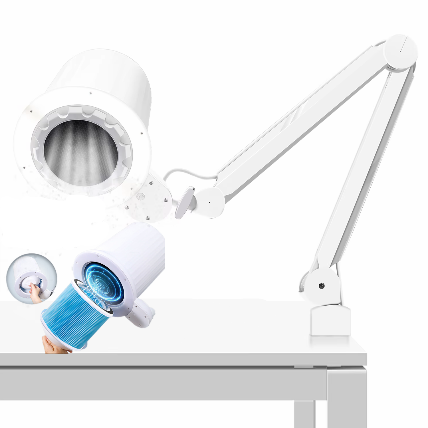 เครื่องดูดฝุ่นทำเล็บ AT-NDC-025