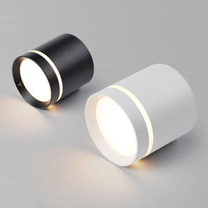 Precio de fábrica al por mayor Anti Glare Gx53 Cilindro Accesorio Montado en superficie Fino Die Cast Aluminio Downlight <span class=keywords><strong>GX</strong></span> 53 Led Down Light - Product Image 1