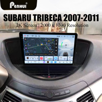Lecteur DVD de voiture Android Penhui pour Subaru Tribeca WX W10 2004 - 2014 Radio GPS Navigation Audio vidéo CarPlay DSP