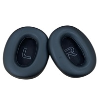 Almohadillas de repuesto para auriculares Edifier W820BT W828NB con aislamiento de ruido y graves mejorados, almohadillas de cuero proteico