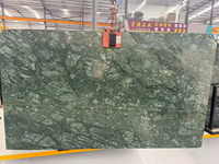 Dalles et carreaux de marbre vert moderne naturel Verde Levanto Alpi Veria pour plans de travail de salle de bain, bancs et tables d'hôtels