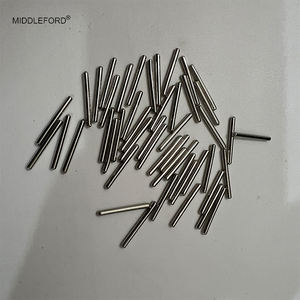 Акустические булавки для пианино Middleford, 300 шт. в пакете, серебристый цвет, хромированный материал из нержавеющей стали - Product Image 1