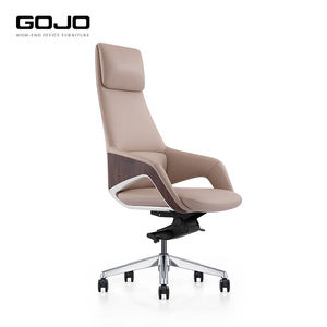 Sedia da ufficio in pelle sintetica in stile moderno ascensore di lusso per Boss manager e dirigenti - Product Image 1