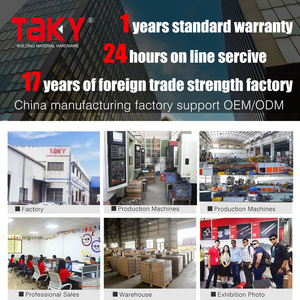 Chất lượng cao 304 thép không gỉ # cửa kính xử lý cửa trượt D loại cửa kính kéo xử lý cho khách sạn phòng tắm - Product Image 2