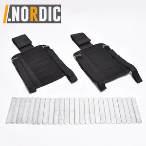 Pair Of Ankle Weights Can Be Adjusted Up To 5 LB Each SET OF 2 x Weight Wraps (Total 10-LB)