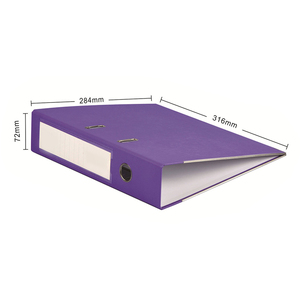 Tùy chỉnh 2-lỗ tài liệu Vòng chất kết dính A4 <span class=keywords><strong>A5</strong></span> inch PVC đòn bẩy vòm tập tin hộp tập tin với tùy chọn tùy biến - Product Image 6