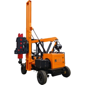 Pala perforatrice per guardrail con motore a pompa per tutti i terreni, a risparmio energetico, per siti di lavoro difficili, fattorie, ranch e condizioni del terreno irregolari - Product Image 3