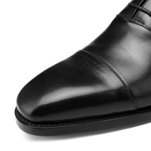 Zapatos de Vestir Formales de Cuero para Hombre, Estilo Italiano, de Lujo, Oxford Sin Cordones, Hechos a Mano, con Patrón de Camuflaje Bordado, para Otoño - Product Image 4