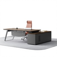 Combinaison de chaise de bureau président unique de haute qualité pour bureau grands bureaux de superviseur de poste de travail modernes pour directeur général