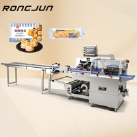 Machine d'emballage horizontale à grande vitesse, emballage automatique en forme de coussin, applications médicales et alimentaires, sacs en papier et film, étiquetage