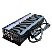 500W 1000W الطاقة الشمسية عاكس بمصدر طاقة غير منقطع مع شاحن 12V 220V