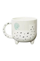 Tasse à café en céramique en forme d'animal OEM, tasse à personnaliser peinte à la main pour la rentrée scolaire, cadeau personnalisé et usage quotidien