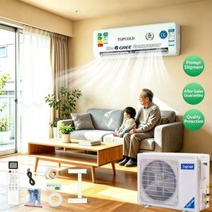 Climatiseur Inverter Split 9000/12000/18000 BTU avec Compresseur T3, Commande Vocale Intelligente, Refroidissement et Chauffage pour <span class=keywords><strong>Chambre</strong></span> et Salon - Product Image 1