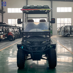 Voiturette de golf électrique tout-terrain 4 places au design luxueux, homologué<span class=keywords><strong>e</strong></span> pour la route, avec batterie 72V, voiturette de golf électrique Club Car - Product Image 4