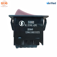 SHACMAN F3000 Notfall-Warnblinkerschalter 81.25505.6291 Warnblinklichtschalter Kabinen-Elektrosystem LKW-Ersatzteile