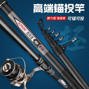 Caña de Pescar Wind Chaser de 6m, Acción Extra Rápida, Guías SIC, para Pesca en Agua Salada, Océano y Playa - Product Image 3