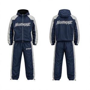 Survêtement coupe-vent personnalisé OEM pour homme, vêtements de sport en polyester, ensemble de jogging pour homme, survêtements d'hiver pour homme - Product Image 1