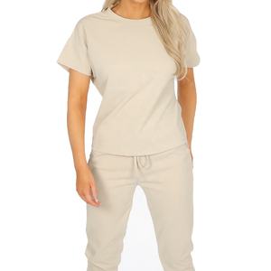Custom Women Jogger Sweat Suit <b>Set</b> Tracksuit <b>Two</b> <b>Piece</b> Outfits <b>Lounge</b> Wear Sweatpants and Hoodie <b>Set</b> - Product Image 3