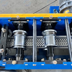 เครื่องขึ้นรูปประตูม้วนกันไฟสแตนเลสควบคุมด้วย PLC พร้อมมอเตอร์ - Product Image 4