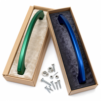 Usinage CNC personnalisable pour poignées de porte principales en alliage d'aluminium - Levier solide antirouille pour usage résidentiel et villas, usinage par électroérosion à fil