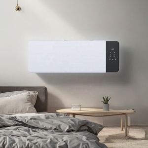 Ptc treo tường nóng với bộ đếm thời gian tường fan hâm mộ nóng xách tay gốm sưởi ấm LED hiển thị nhiệt độ - Product Image 2