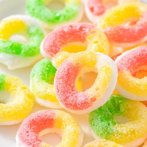 LX 1kg 3色ワームハラールフリーズドライキャンディーフリーズドライキャンディーフリーズドライキャンディーハラール - Product Image 3