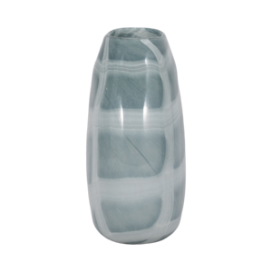 Vaso in Vetro Sottile con Superficie Decorata a Motivi, Vaso per Fiori Decorativo per Soggiorno, Camera da Letto, Esposizione e Arredamento Casa - Product Image 4