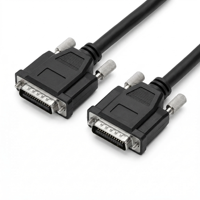 Cable DVI Personalizado 24+5, Anillo Magnético de Cobre Puro, Monitor de Computadora, Conductor de Cobre HD, en Stock
