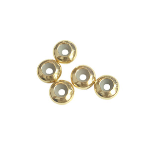 Separadores de Cadena DIY de Silicona con Rueda Plana y Ajuste de Posicionamiento, Chapados en Oro de 18K, Cobre, Blanco, KKC, Oro Rosa, Ovalados, al Vacío - Product Image 2