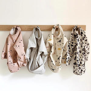 Overol Impermeable <span class=keywords><strong>de</strong></span> Manga Larga <span class=keywords><strong>para</strong></span> Niños, Ropa <span class=keywords><strong>para</strong></span> Comer, Babero <span class=keywords><strong>para</strong></span> Bebé - Product Image 2