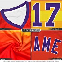 Custom Basketball Jersey Shorts Set Unisex Adult V-Neck Moisture Wicking Sublimated Print Name Number Gradient Design