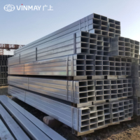 Tuyau en acier inoxydable Grade 304 Miroir large gamme de tailles Tube carré en acier inoxydable Vinmay Décoration Application Tubes SS