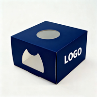 Boîte à chapeaux personnalisée avec impression de logo, boîte cadeau pliable en carton ondulé avec fenêtre transparente pour casquettes de baseball, Guangdong