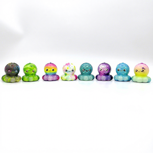 Balles anti-stress pour adultes, adorable pieuvre, jouets sensoriels en vrac, balles à presser souples - Product Image 4